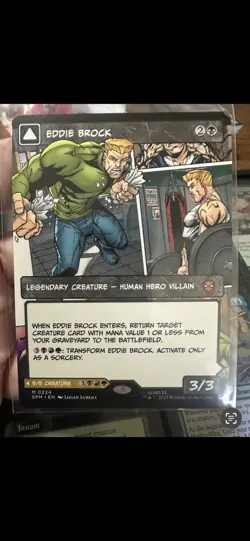 Eddie Brock (0224) (Borderless) Marvel's Spider-Man Regular - Image 1