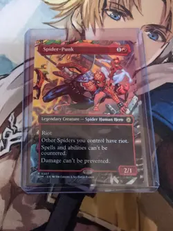 MTG - Spider-Punk (0207) - Borderless Non-foil - Marvel's Spider-Man - Image 1