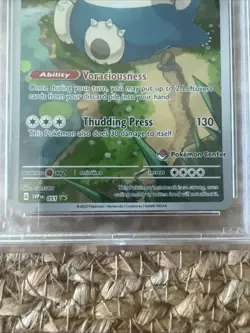 Pokemon Snorlax 151 Pokemon Center ETB Illustration Rare Promo SVP en 051 PSA 10 - Image 5