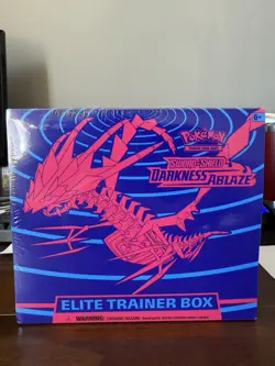 Factory Sealed Pokemon TCG Darkness Ablaze Elite Trainer Box (ETB) - Image 1
