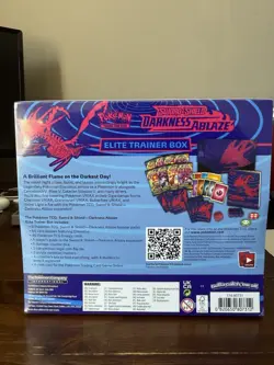 Factory Sealed Pokemon TCG Darkness Ablaze Elite Trainer Box (ETB) - Image 2
