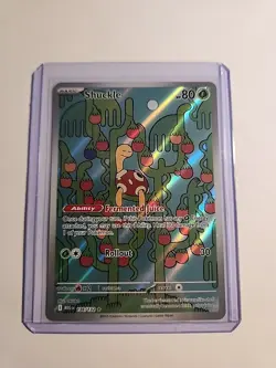 Pokemon TCG Shuckle Illustration Rare 136/132 Mega Evolution IR NM English - Image 1