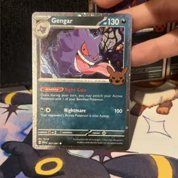 3x Gengar (Cosmos Holo) 057/091 Trick or Trade 2024 Holo Pokemon PACK FRESH - Image 2