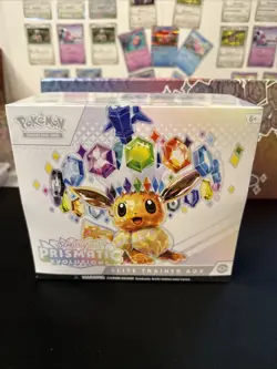Pokemon TCG S&V Prismatic Evolutions ETB Elite Trainer Box FACTORY SEALED - Image 1