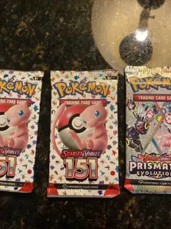 pokemon Pack lot (Prismatic, 151, and surging sparks) - Image 3
