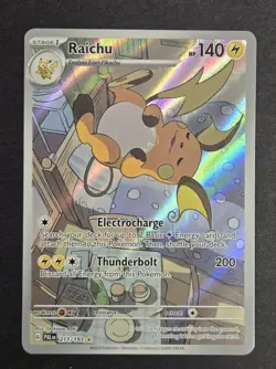 Raichu Pokemon Paldea Evolved Illustration Rare 211/193 English Holo NM OBO - Image 1