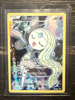 Meloetta Black Star Promo XY120 Full Art Ultra Rare Holo Pokemon TCG - Image 1