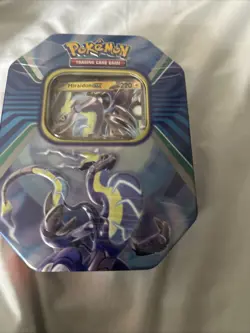 Pokemon Paldea Legends Tin x4 Booster Packs + Miraidon EX Promo FACTORY SEALED - Image 1