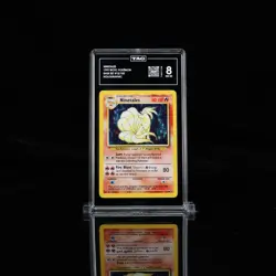 Pokemon Ninetales 012/102 Base Set Holo 1999 WOTC - TAG 8 NM MT - Image 1