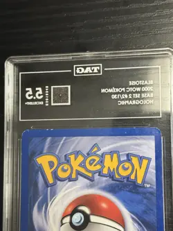 Pokemon TCG TAG 5.5 Graded Blastoise 002/130 Base Set 2 Holo WOTC 2000 - Image 3