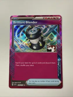 Play! Pokemon Prize Pack Series 7 Surging Sparks 164/191 Brilliant Blender ACE - Image 1
