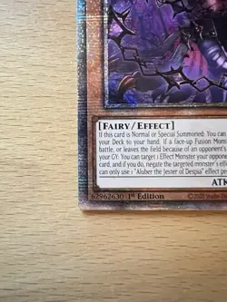Aluber the Jester of Despia (New Art) (Quarter Century Secret Rare) RA04-EN038 - Image 5