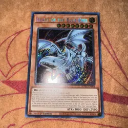 🔥 YuGiOh HEART OF THE BLUE-EYES ROTA-EN004 SECRET RARE NEAR MINT 1ST EDITION - Image 1