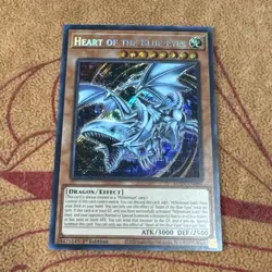 🔥 YuGiOh HEART OF THE BLUE-EYES ROTA-EN004 SECRET RARE NEAR MINT 1ST EDITION - Image 2