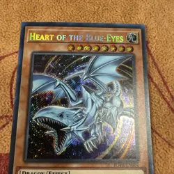 🔥 YuGiOh HEART OF THE BLUE-EYES ROTA-EN004 SECRET RARE NEAR MINT 1ST EDITION - Image 3