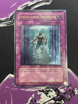 Yugioh Dimensional Inversion CDIP-EN052 Ultimate Rare Unlim Cyberdark Impact - Image 1