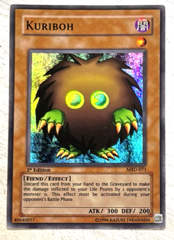 Yu-Gi-Oh! - Kuriboh MRD-081 1st Edition Metal Raiders Super Rare Holo - Image 1