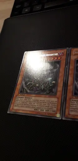 Yu-Gi-Oh! 3x Seelen absorbierender Knochenturm, AST-DE011, Rare, 1.A., Good - Image 2