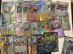 Pokemon Prismatic Evolutions Lot Of 45 Cards (Pokeball, Master Ball, Ex, Etc) - Image 1