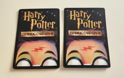Harry Potter Trading Card Game Starter Set w/2 foil cards Game Mat Missing 2001 - Image 3