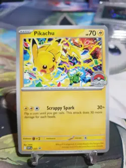 Pokemon Pikachu Promo 2025 World Championships SVP EN 225 Pokemon Card Worlds 1 - Image 1