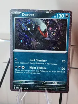 2 SWIRL 🌀 Darkrai 136/197 Cosmos Holo Rare Obsidian Flames Pokemon Card - NM - Image 1