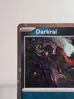2 SWIRL 🌀 Darkrai 136/197 Cosmos Holo Rare Obsidian Flames Pokemon Card - NM - Image 4