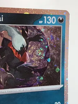 2 SWIRL 🌀 Darkrai 136/197 Cosmos Holo Rare Obsidian Flames Pokemon Card - NM - Image 5