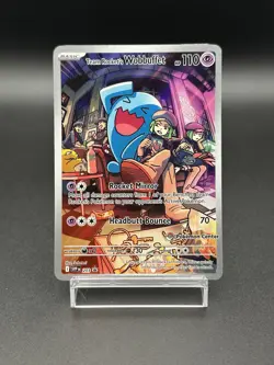 Team Rocket's Wobbuffet - 203 - Pokemon Center Stamped Promo Card - Image 1