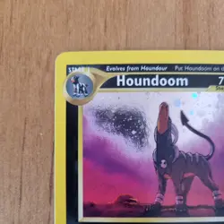 Houndoom 08/64 1st Edition Holo Neo Revelation Pokemon Card TCG - LP - Image 2