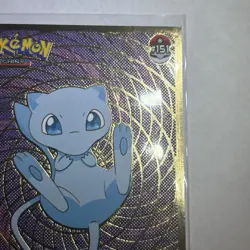 SHINING MEW Non-TCG 2024 SHINY POKEMON Card Kanto Peru Foil - Image 3