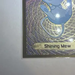 SHINING MEW Non-TCG 2024 SHINY POKEMON Card Kanto Peru Foil - Image 5
