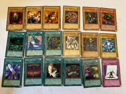 Large Lot of 1996 Yu-Gi-Oh 1st Edition Vintage Trading Cards - Image 1