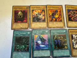 Large Lot of 1996 Yu-Gi-Oh 1st Edition Vintage Trading Cards - Image 2