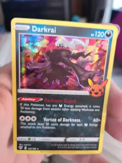 Darkrai Holo - Trick or Trade Pokemon TCG 105/189 Halloween 2022 Card - Image 3