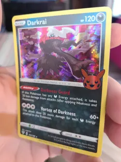 Darkrai Holo - Trick or Trade Pokemon TCG 105/189 Halloween 2022 Card - Image 4