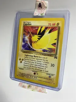Pokemon Trading Card Zapdos Black Star Promo 23 - Image 4