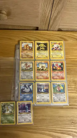 Complete Pokemon Unlimited Base Non Holo Rare/UC/C 86 Card Set 17-102 NM/NM+/M - Image 1