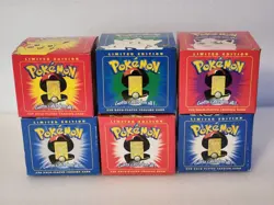 1999 POKEMON Burger King 23K Gold Plated Metal Cards/Complete Sealed set of 6 - Image 2