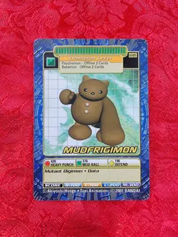 Bandai Digimon Trading Card Starter Deck 3 Mudfrigimon St-105 - Image 1