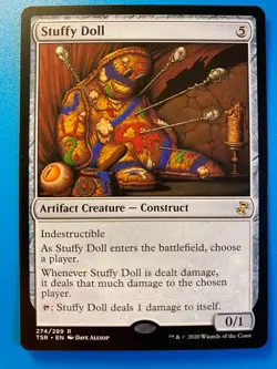 MTG 1x Stuffy Doll # 274 Time Spiral Remastered Magic the Gathering Card x1 NM - Image 1