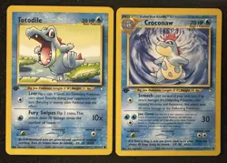 Pokemon Card Croconaw Neo Genesis 1st Edition Uncommon 31/111 NM +1 - Image 1