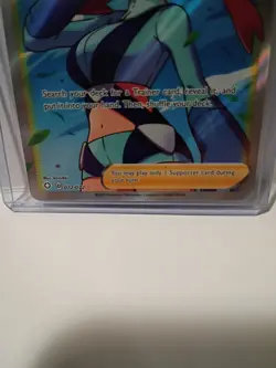 Pokemon TCG Skyla Holo Ultra Rare Full Art Card Shining Fates 072/072 - Image 3