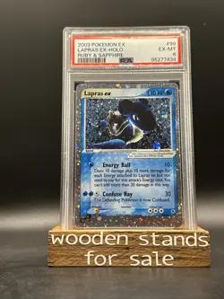 PSA 6 2003 Lapras ex Ruby & Sapphire Holo Pokemon Card 99/109 - Image 1