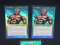 3x FOIL Craw Giant - Timespiral TIMESHIFTED - 2x English 1x Italian - OOP MTG - Image 2