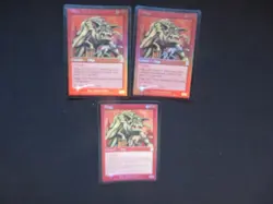 3x FOIL Orgg - Timespiral TIMESHIFTED - 2x English 1x Italian - OOP MTG - Image 1