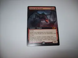 MTG Terror of the Peaks Core Set 2021 Borderless Mythic Rare Free Ship & Tracked - Image 1