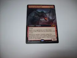 MTG Terror of the Peaks Core Set 2021 Borderless Mythic Rare Free Ship & Tracked - Image 3