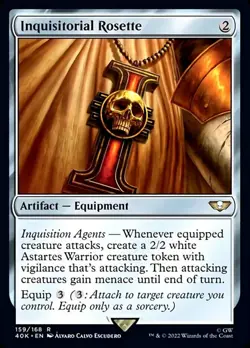 MTG Inquisitorial Rosette [Warhammer 40,000] Near Mint Magic - Image 1