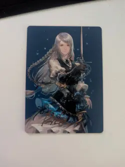 Jill, Shiva's Dominant - Gold Stamped Signature Final Fantasy: Art Series NM MTG - Image 1